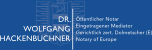 Dr. Wolfgang Hackenbuchner